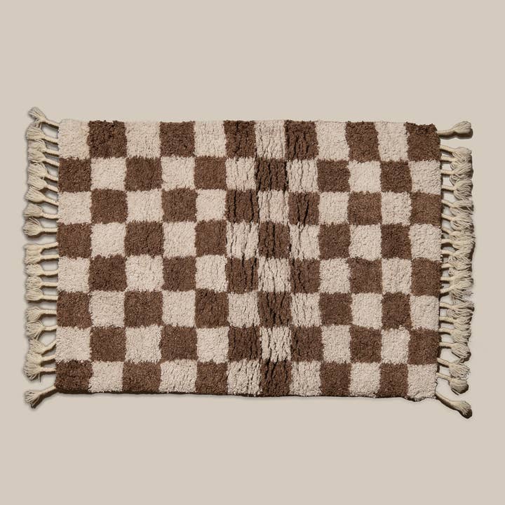 Montana Labelle Design - Wholesale Bath Mat - Millie Checkered Bath Mat1