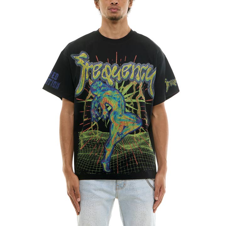 T-SHIRT FRÉQUENCE pour la vente par KDNK