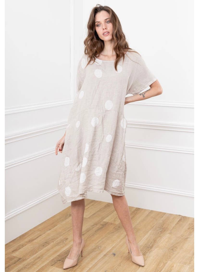 LINEN & COTTON HOUSE - Wholesale Dress - Women's - LINEN DRESS. 17600 SPRING SUMMER CLOTHING74