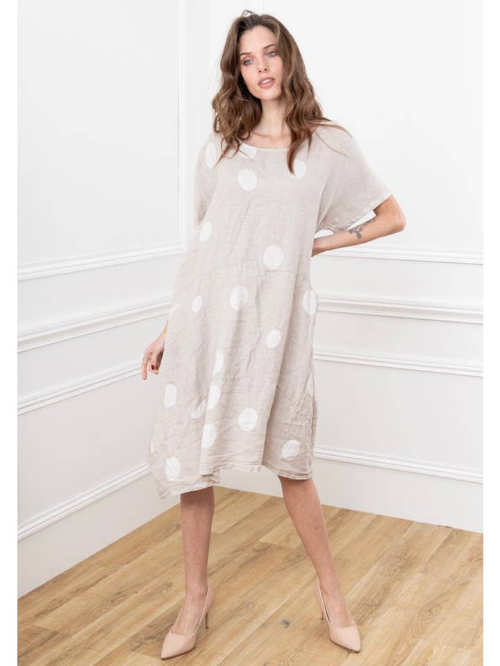 LINEN & COTTON HOUSE - Wholesale Dress - Women's - LINEN DRESS. 17600 SPRING SUMMER CLOTHING74