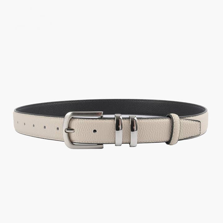 PEACH ACCESSORIES - Wholesale Belt - Women's - Silver Crown Leather Belts BEL050