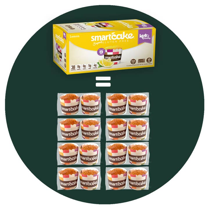 Smart Baking Company - Wholesale Cake - Lemon SmartCake 8-pack