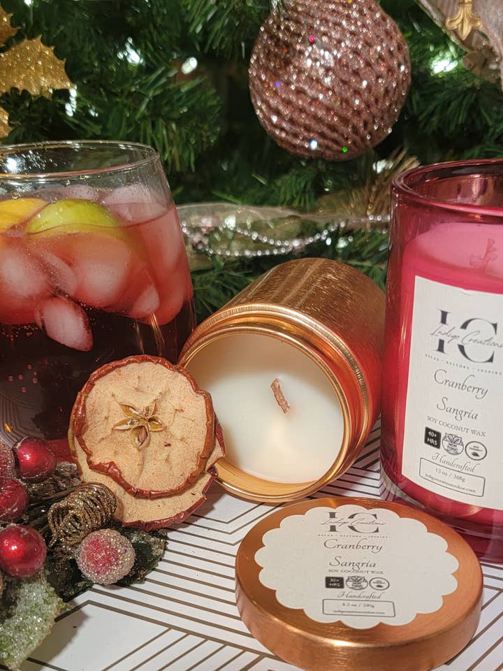 Cranberry Sangria for wholesale by Indigo Creations