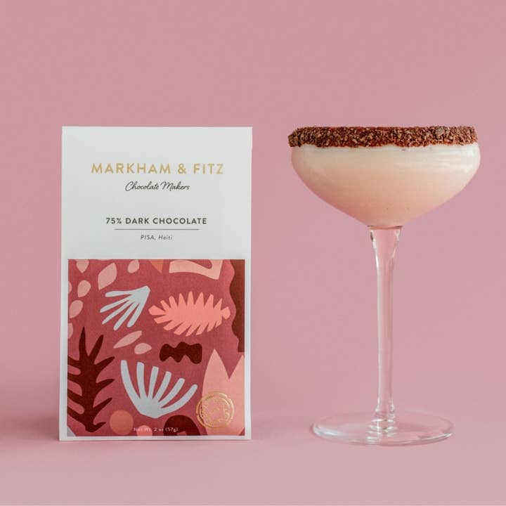 Markham & Fitz Chocolate - Wholesale Chocolate Bar - Haitian Dark Chocolate Bar - 75% Dark Chocolate