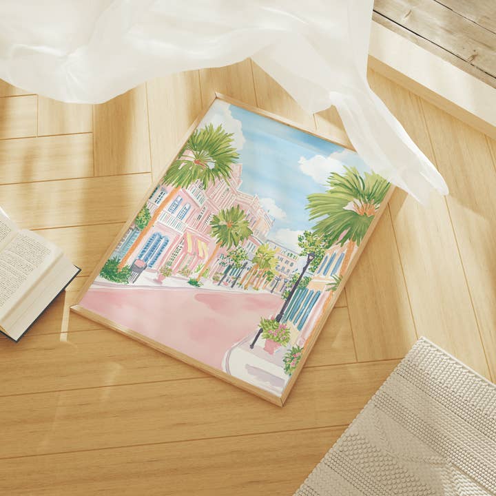 April Lane Art - Wholesale Art Print - Charleston Painting 3 Print3