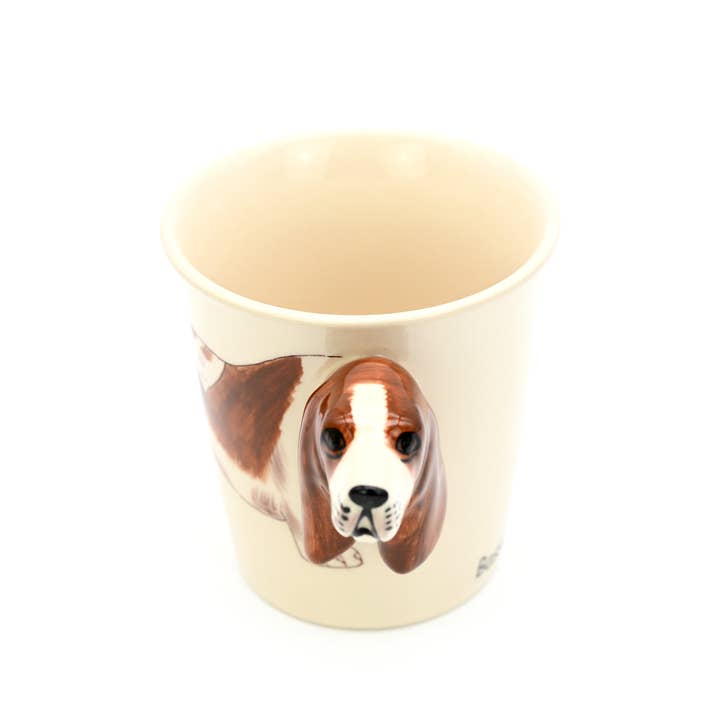 Art Floral Trading LLC - Wholesale Coffee Mug - MUG53 Basset Hound mug 10 oz