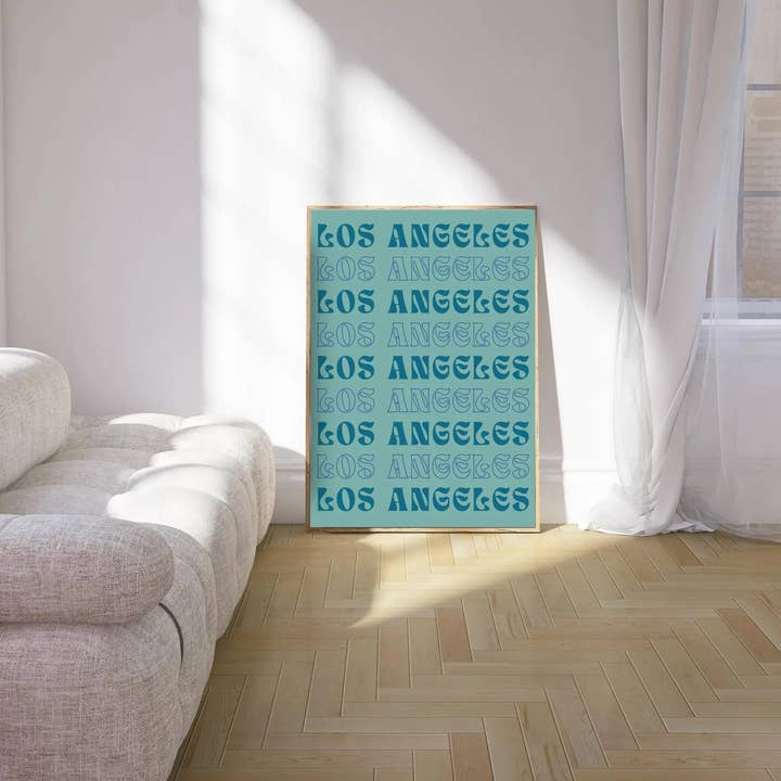 Olive Street Collective - Wholesale Art Print - Los Angeles California Print2