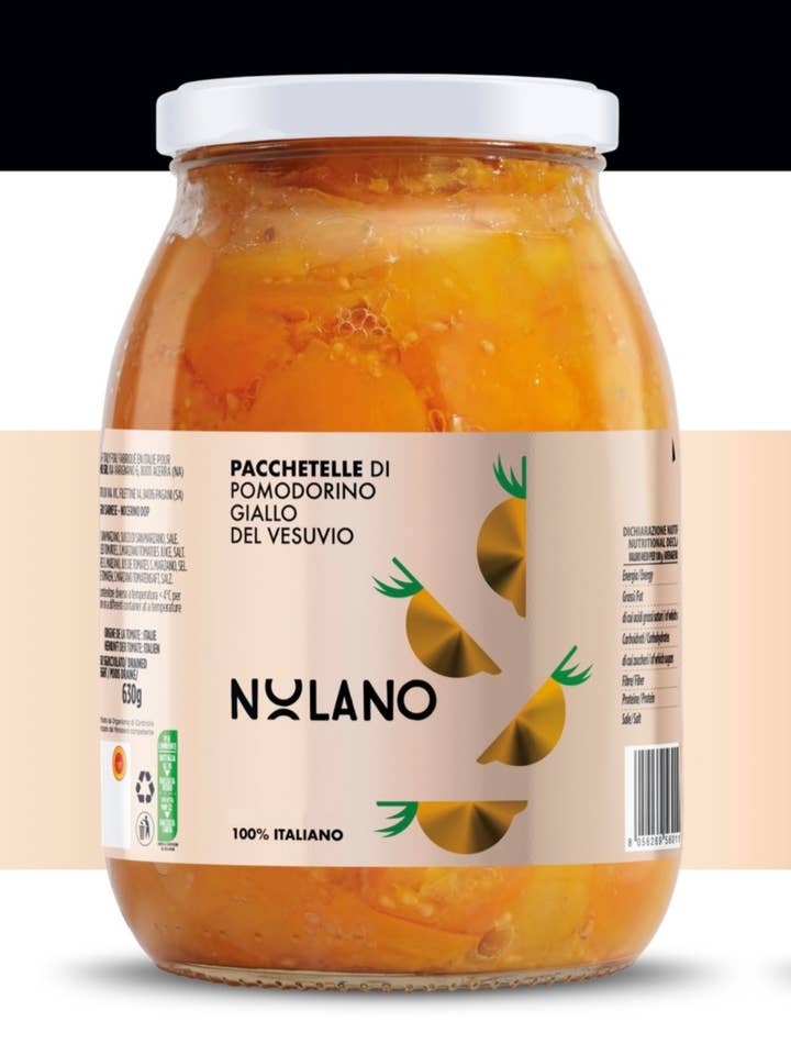 Pacchetelle di Pomodoro Giallo Campano for wholesale by Nolano
