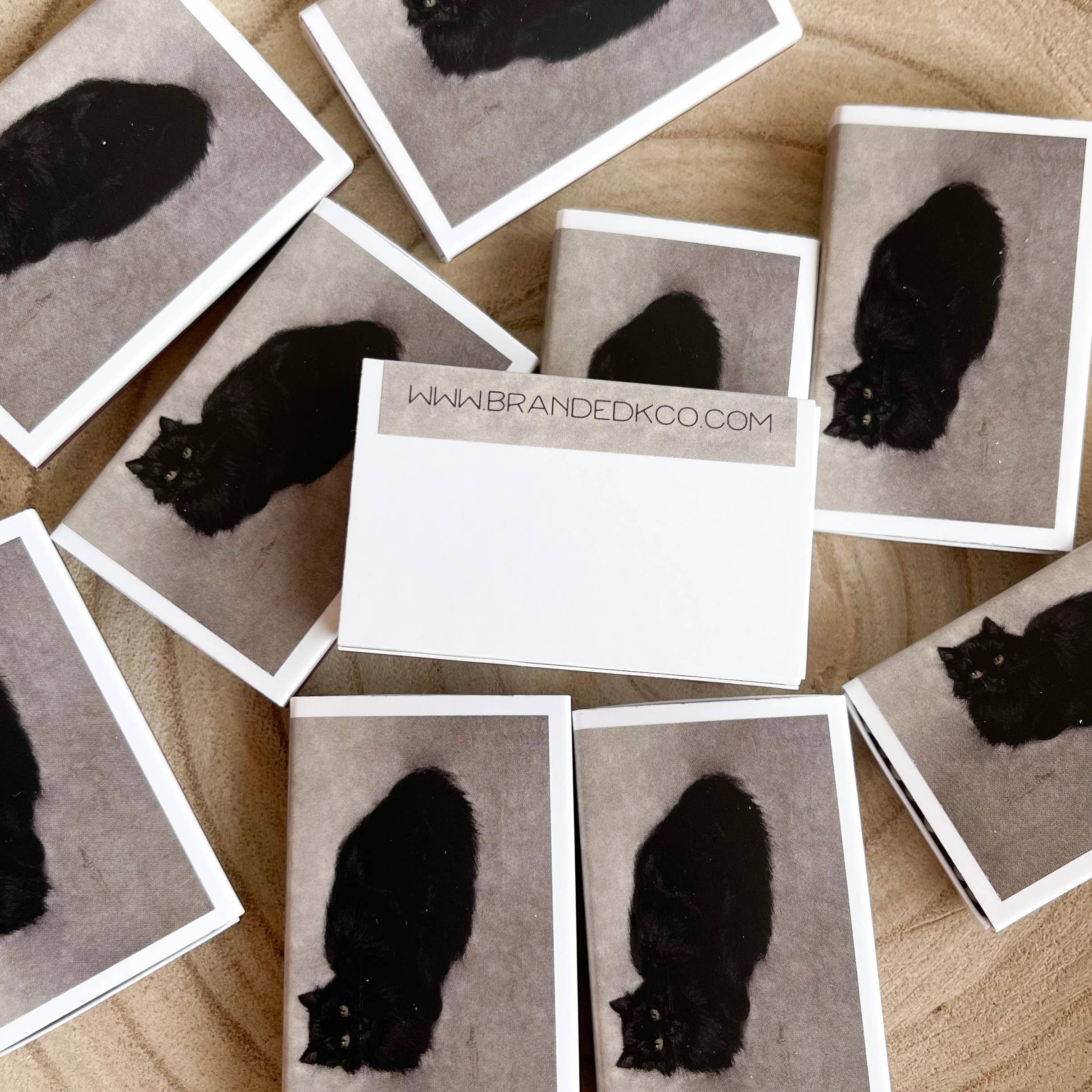 Branded K Co. - Wholesale Matches - Black Cat Match Set // Halloween - Fall1