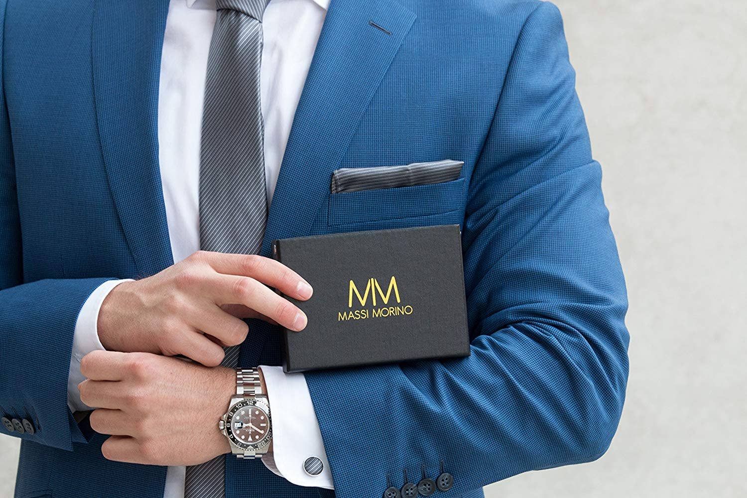 Massi Morino - Wholesale Necktie - Men's - Tie set | Extensive box content26