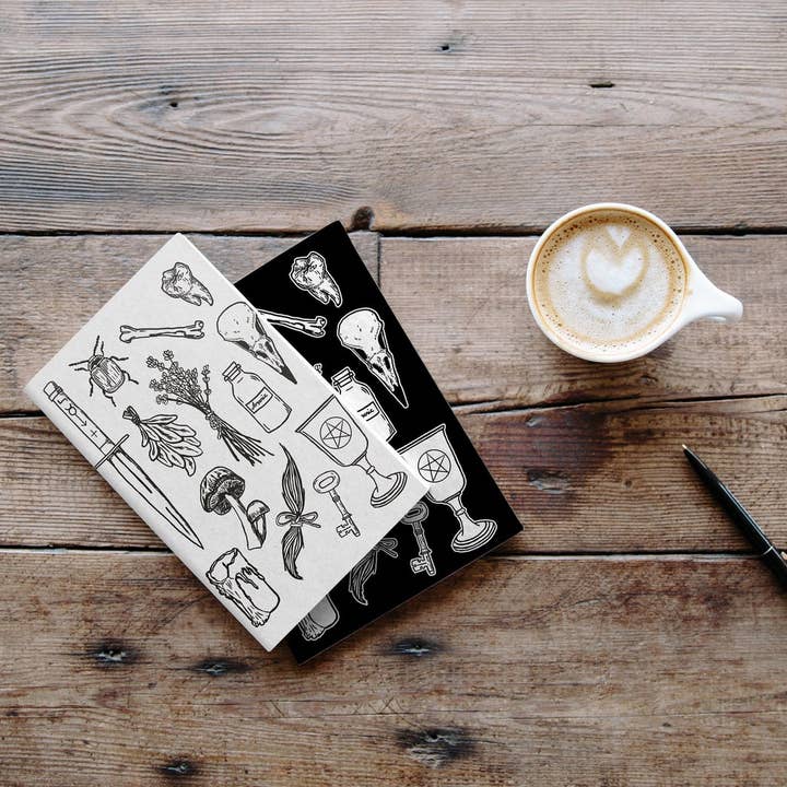 Apothecary Notebook for wholesale by Zombie Death Stare