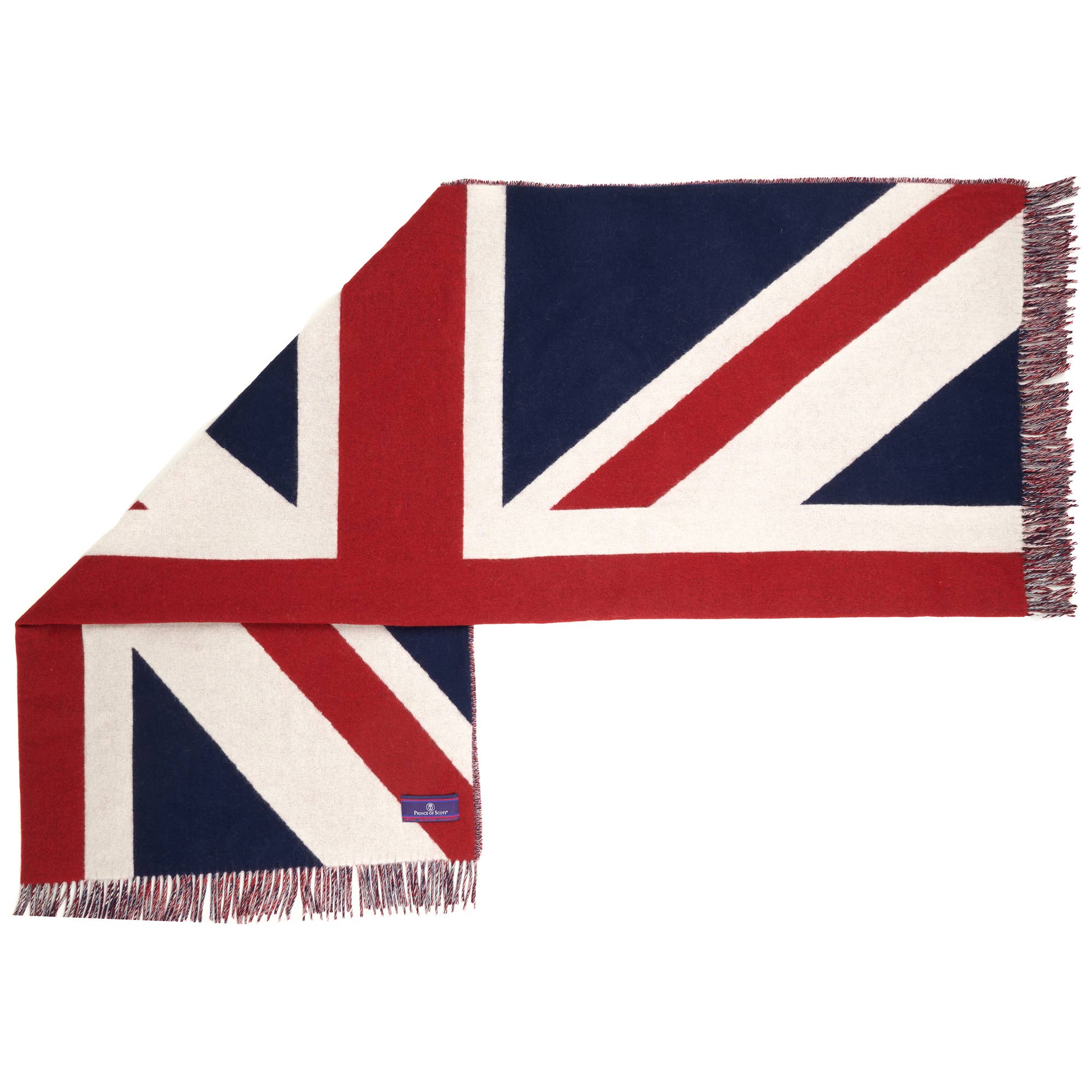 Prince of Scots - Wholesale Throw Blanket - Prince of Scots Union Jack Merino Wool Throw3