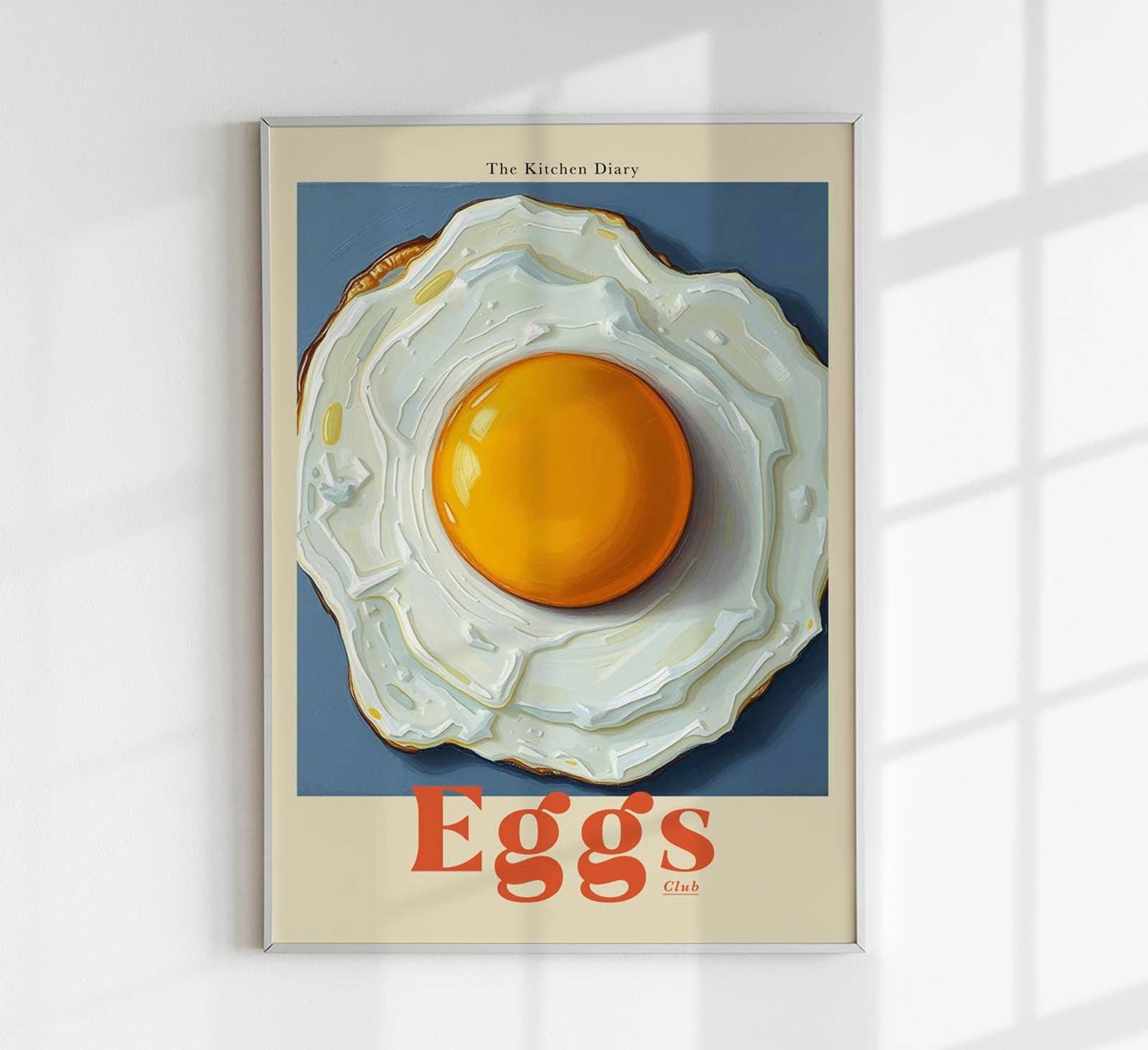 Patroa Studio - Wholesale Poster - Eggs Club The Kitchen Diary0