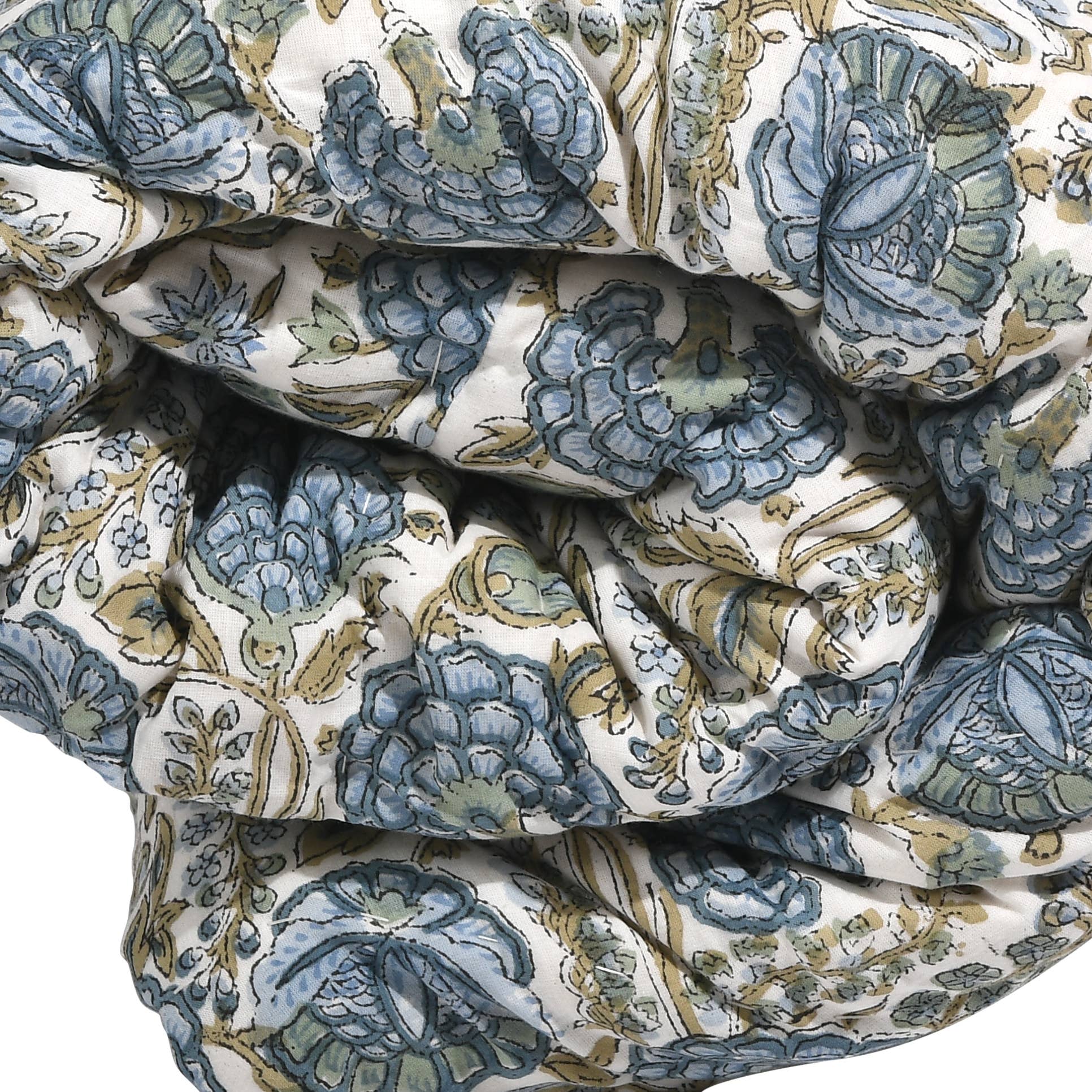 Fabricrush - Vente Courtepointe - Couette en coton imprimé au bloc Fabricursh2