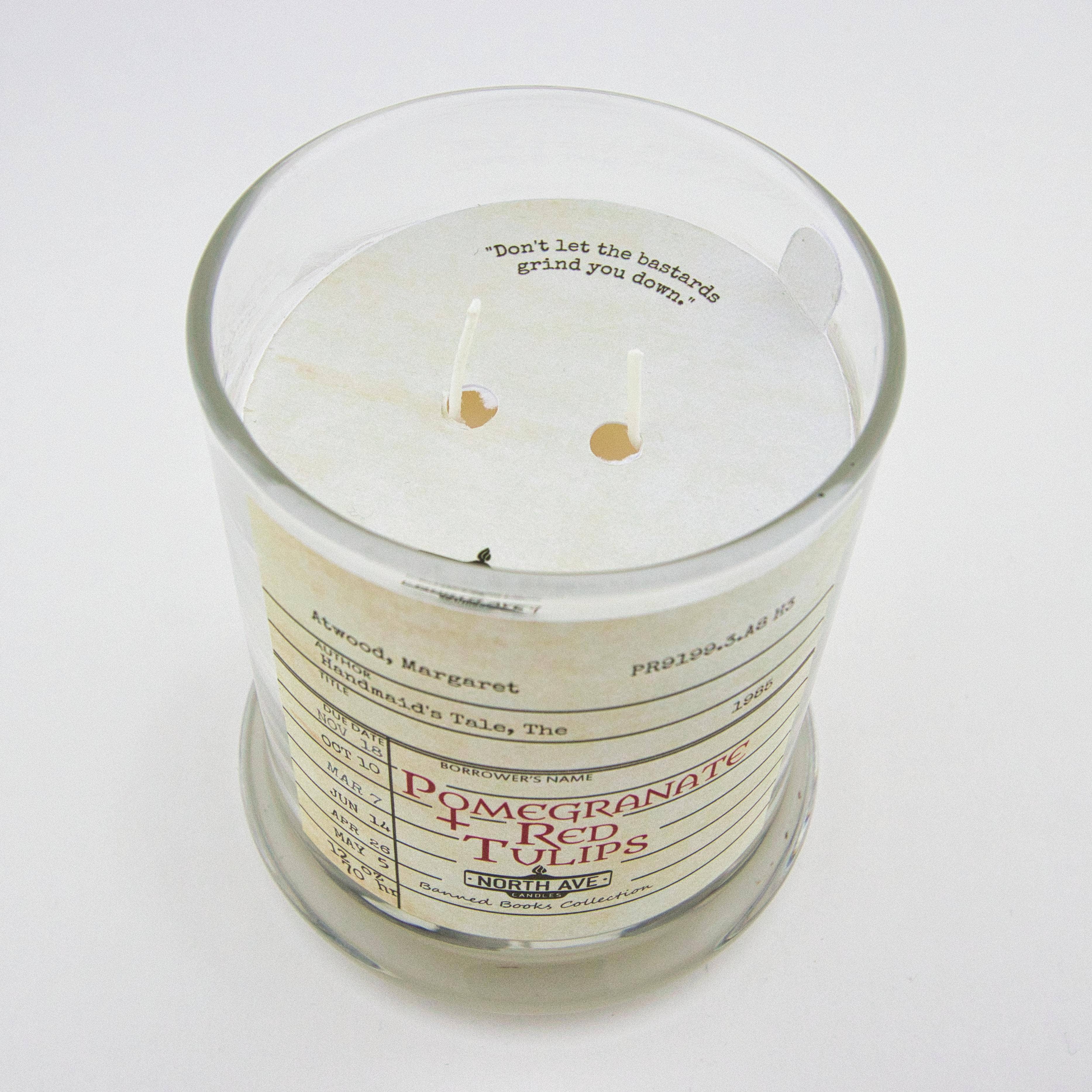 North Ave Candles - Wholesale Jar/Filled Candle - Banned Book Candle / The Handmaid’s Tale / Feminist Gift4