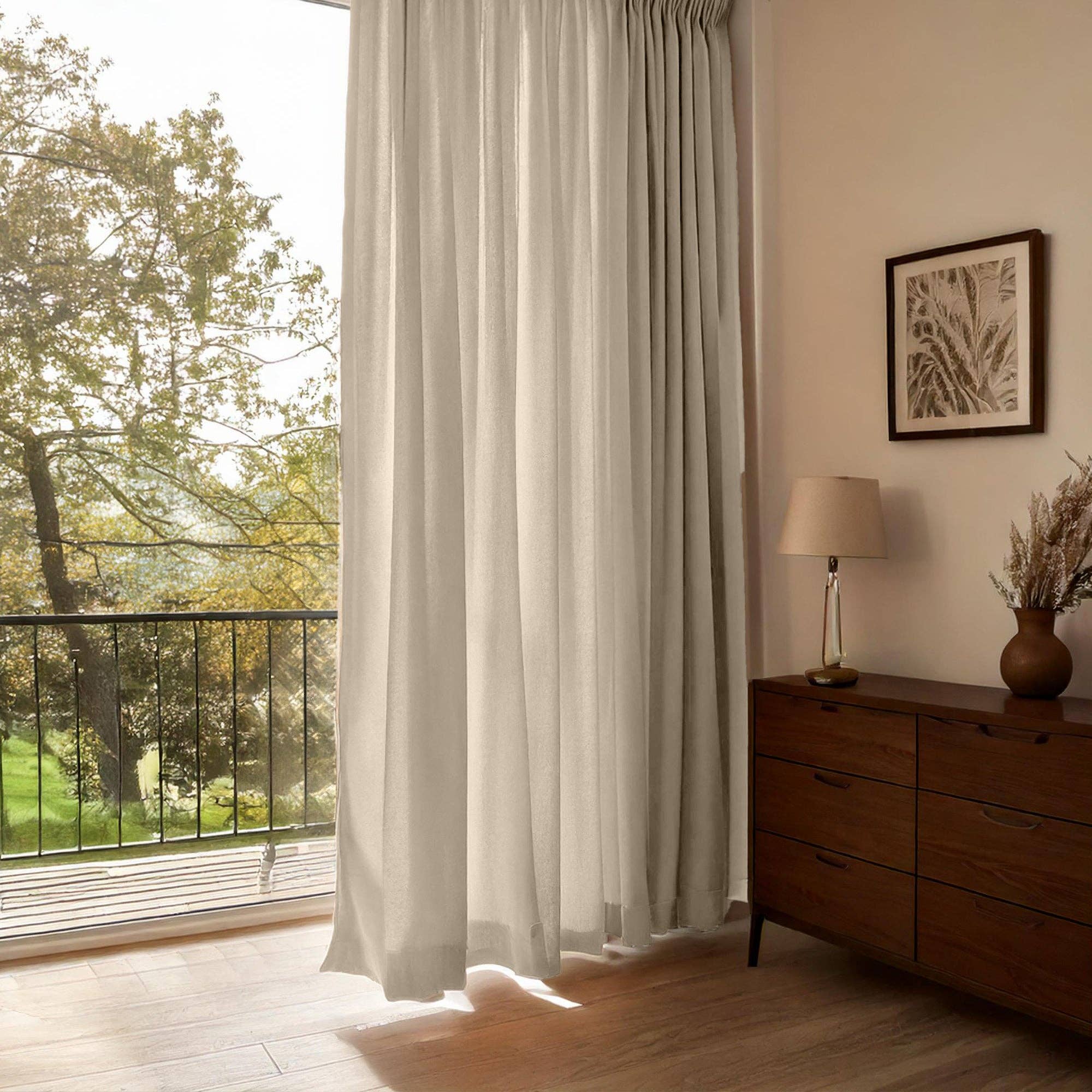 FLASHRUG LLC – wholesale Curtain – Blackout Beige Curtain8