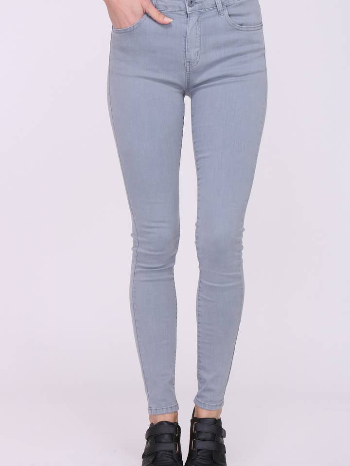 High-waisted slim cotton pants for wholesale by jw.atelier