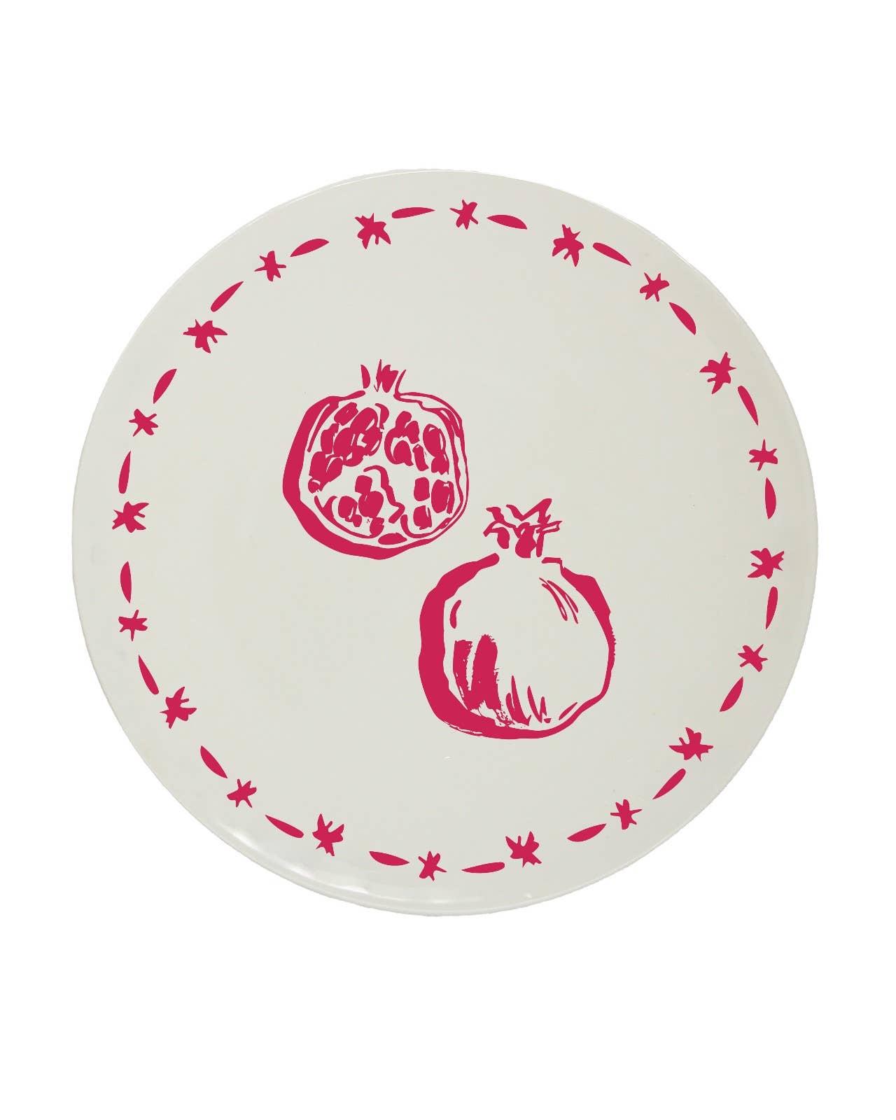 Pó de Barro - Vendita all'ingrosso Piatto - Piatto da Dessert Melagrana Veggie Mood0