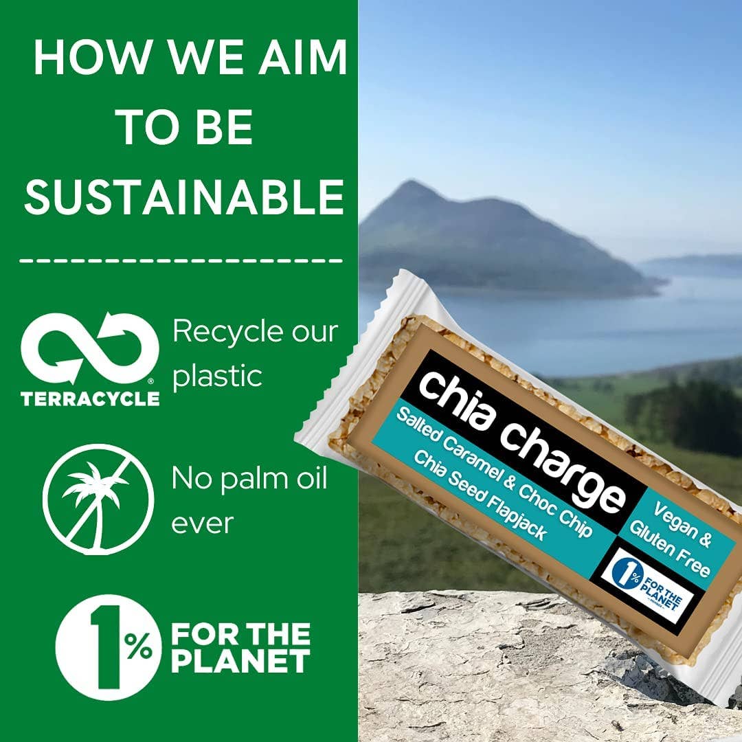 Chia Charge - Wholesale Snack Bar - Chia Charge Vegan Gluten Free Flapjacks  30g x 18 count1