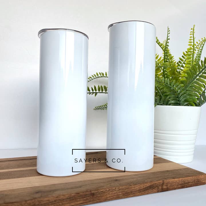 Sayers & Co. - Wholesale Insulated Mug/Tumbler - Insulated Sublimation Tumblers with Straw - Home - 20 & 30oz