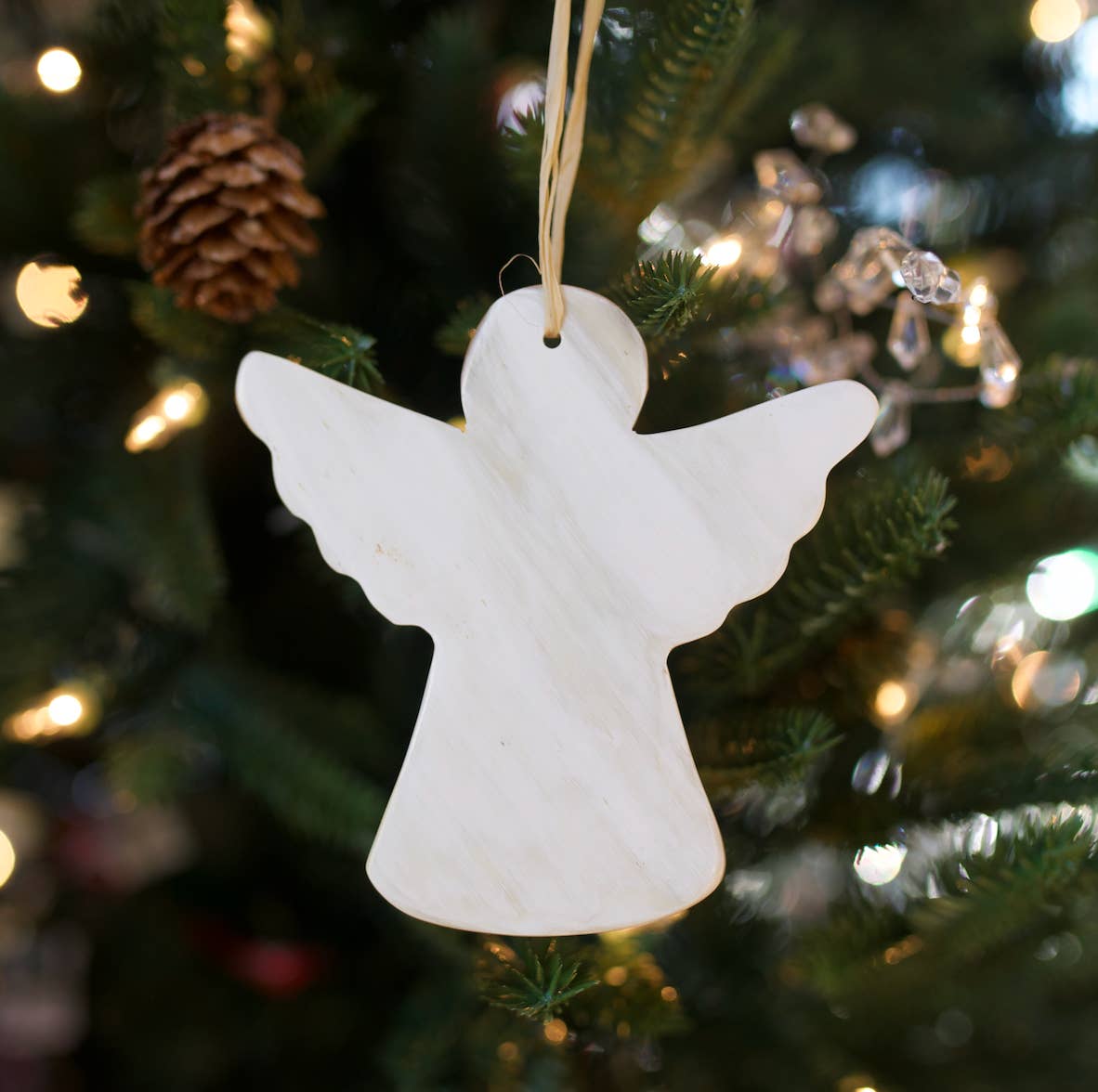 Ornaments 4 Orphans - Vente Objets de décoration - Décoration de Noël en corne de vache en forme d'ange