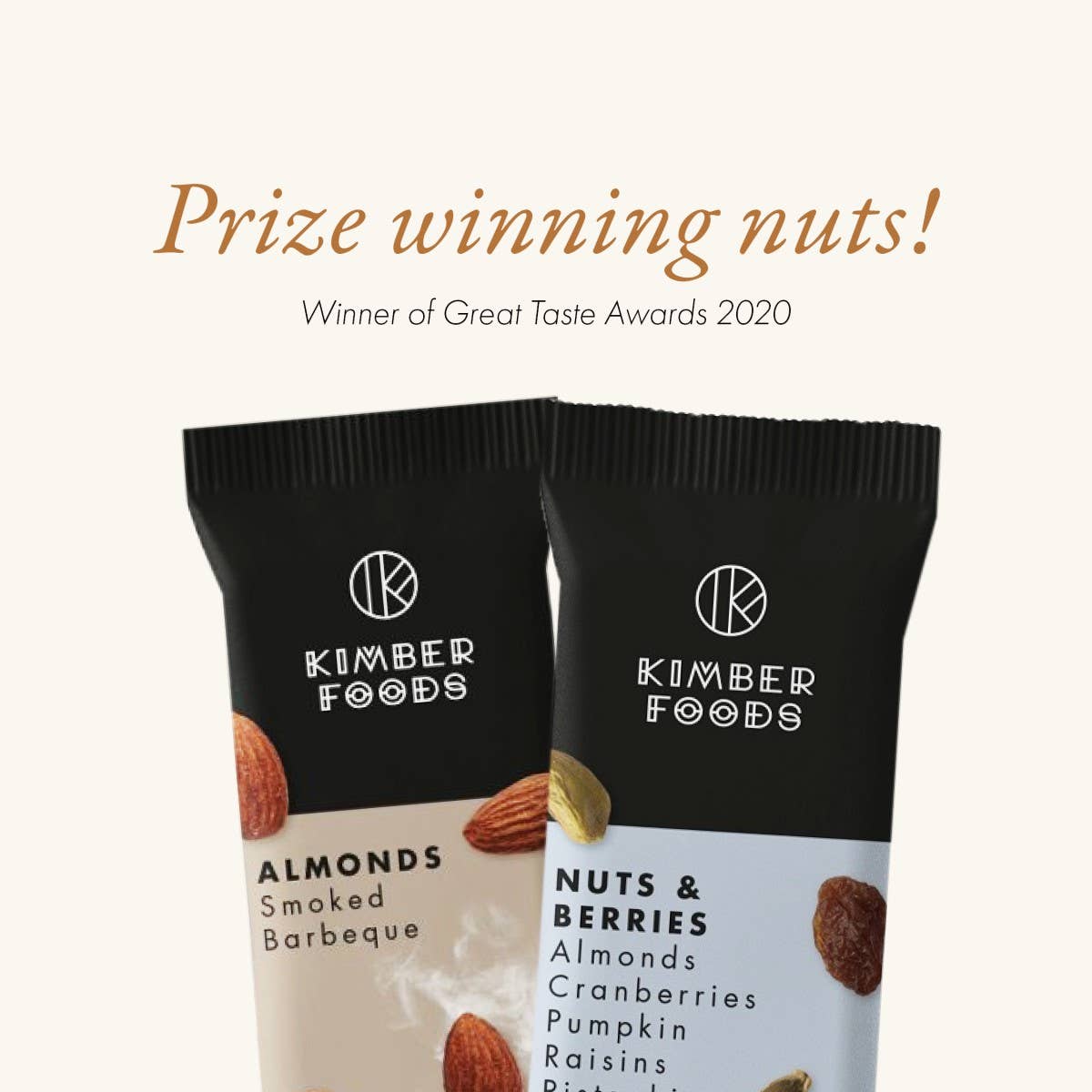 Kimber Foods – wholesale Nötter – Kimber Foods Mandel Rökt Grill, storlek: M3