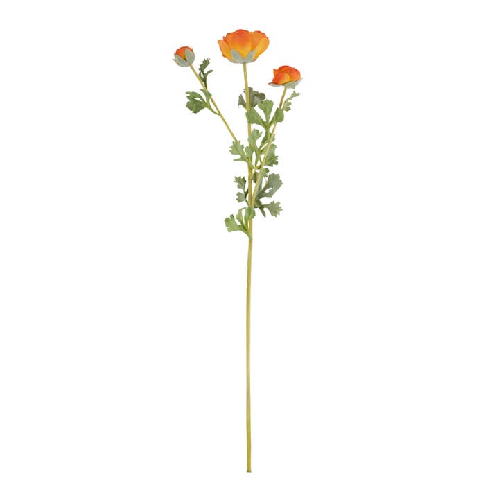 29" Ranunculus Spray Floral Accent for wholesale by Saro Lifestyle