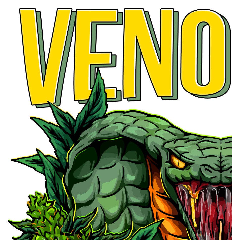 StonerDays Apparel - Wholesale Screen Printed T-Shirt - Men's - Venom OG White Tee4