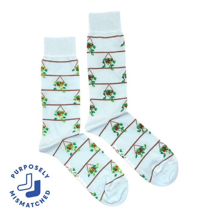 Calzini con Pothos da Uomo per la vendita all'ingrosso da parte di Friday Sock Co.