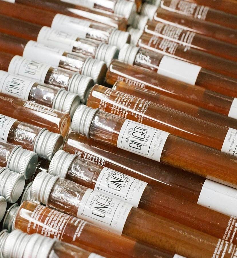 Annie's Ginger Elixir - Wholesale Elixir - Annie's Ginger Elixir 1.5oz Shots - Health & Immunity Boost1