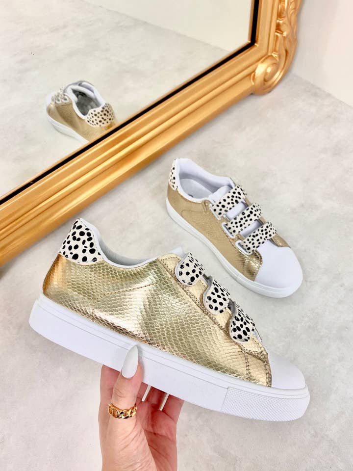 Joia Paris - Wholesale Lifestyle Sneakers - Women's - TRENDY WEDGE SNEAKERS BASKETS SHINY M-981