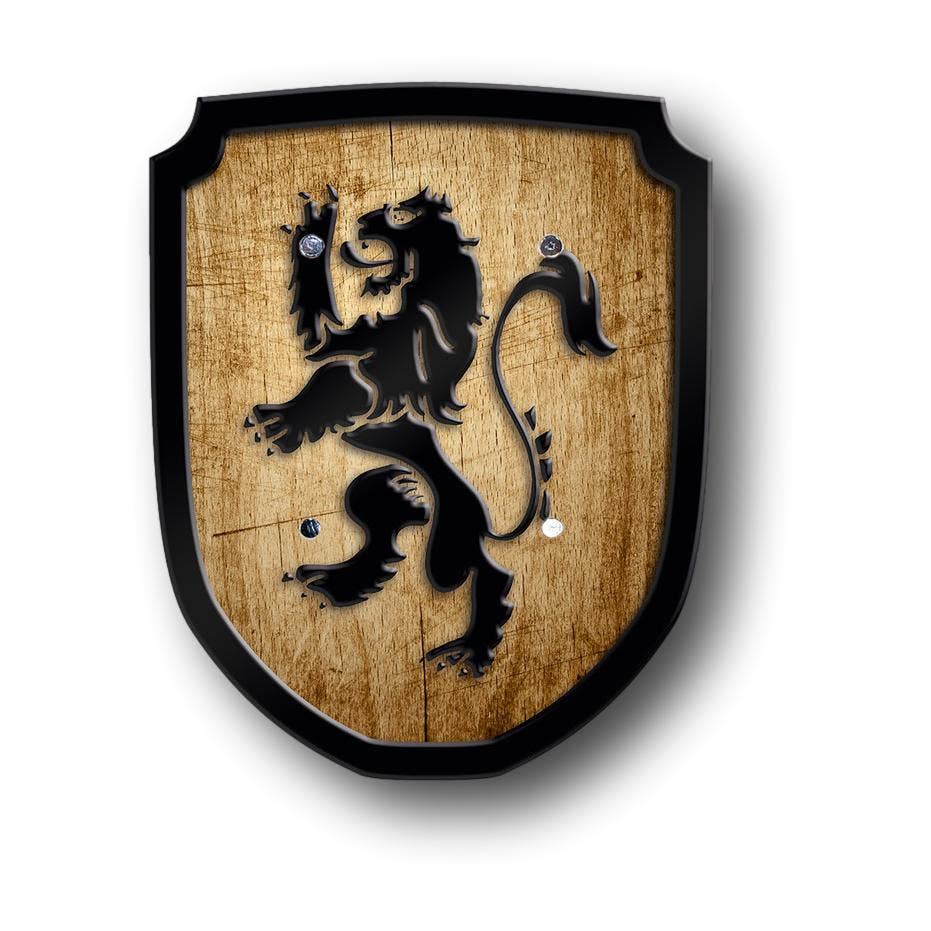 Challenge and Fun, Inc. - Wholesale Wood Toy - Kids - Wooden Play EscutcheonShields  - Germany (Multiple Styles)3