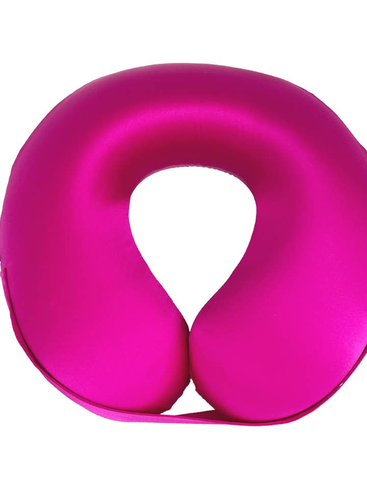 Cuscino da viaggio in pura seta di gelso al 100% per la vendita all'ingrosso da parte di Brindy Luxury Silk