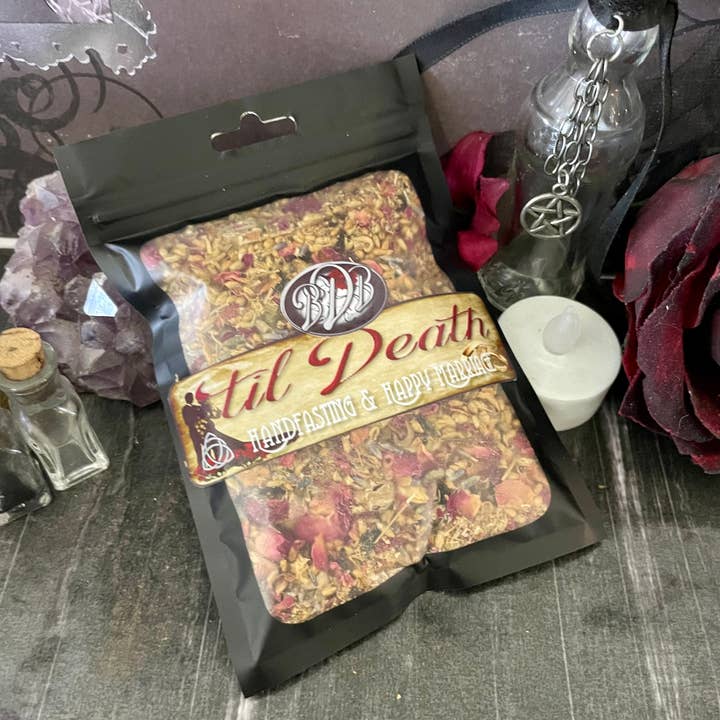 Black Dahlia Boutiques - Wholesale Meditation Supplies - Til Death Happy Marriage & Bonding Herbal Spell Mix