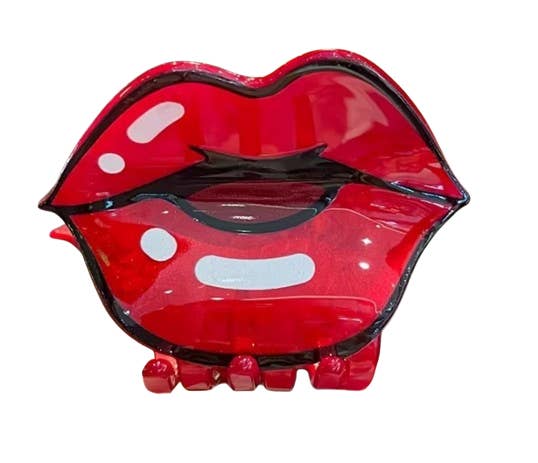 Vie Jewelry - Wholesale Hair Clip - Women's - Lips Claw Clip