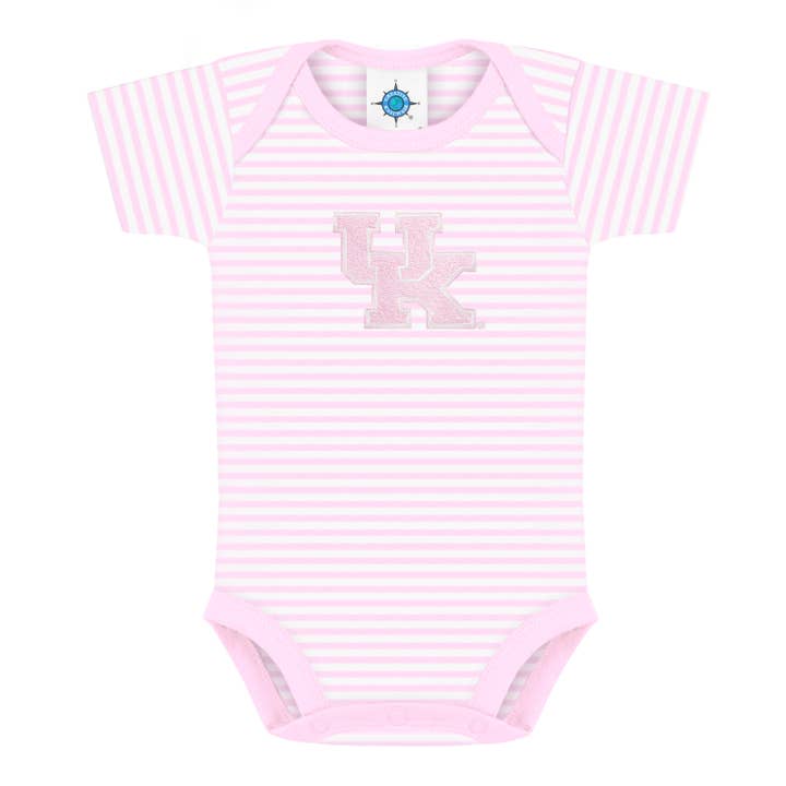 Creative Knitwear - Wholesale Bodysuit (Non-Footed) - Baby - Kentucky Wildcats Striped Infant Bodysuit