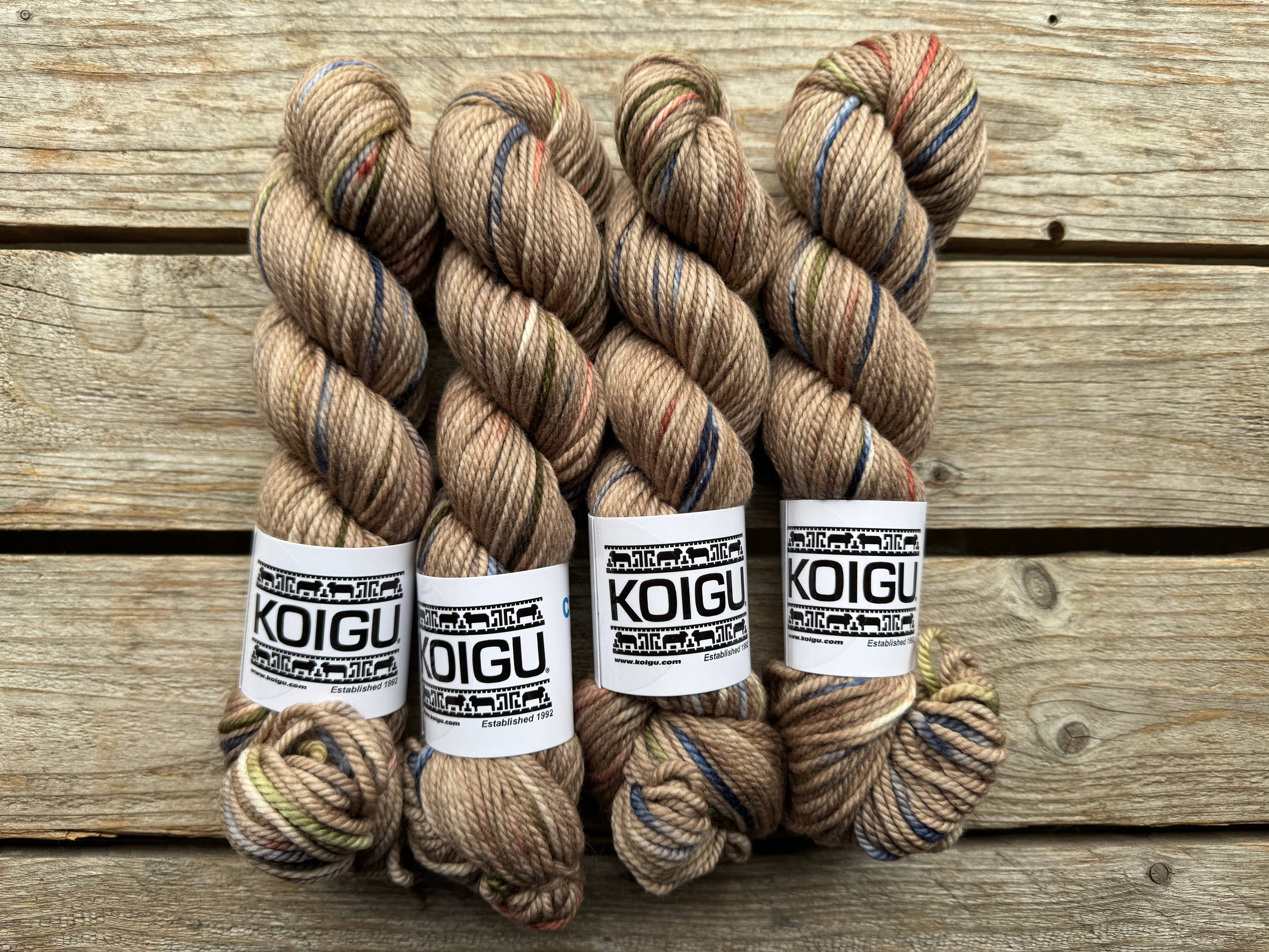 Koigu Wool Designs - Wholesale Yarn - Chelsea Aran Merino Yarn -group B30