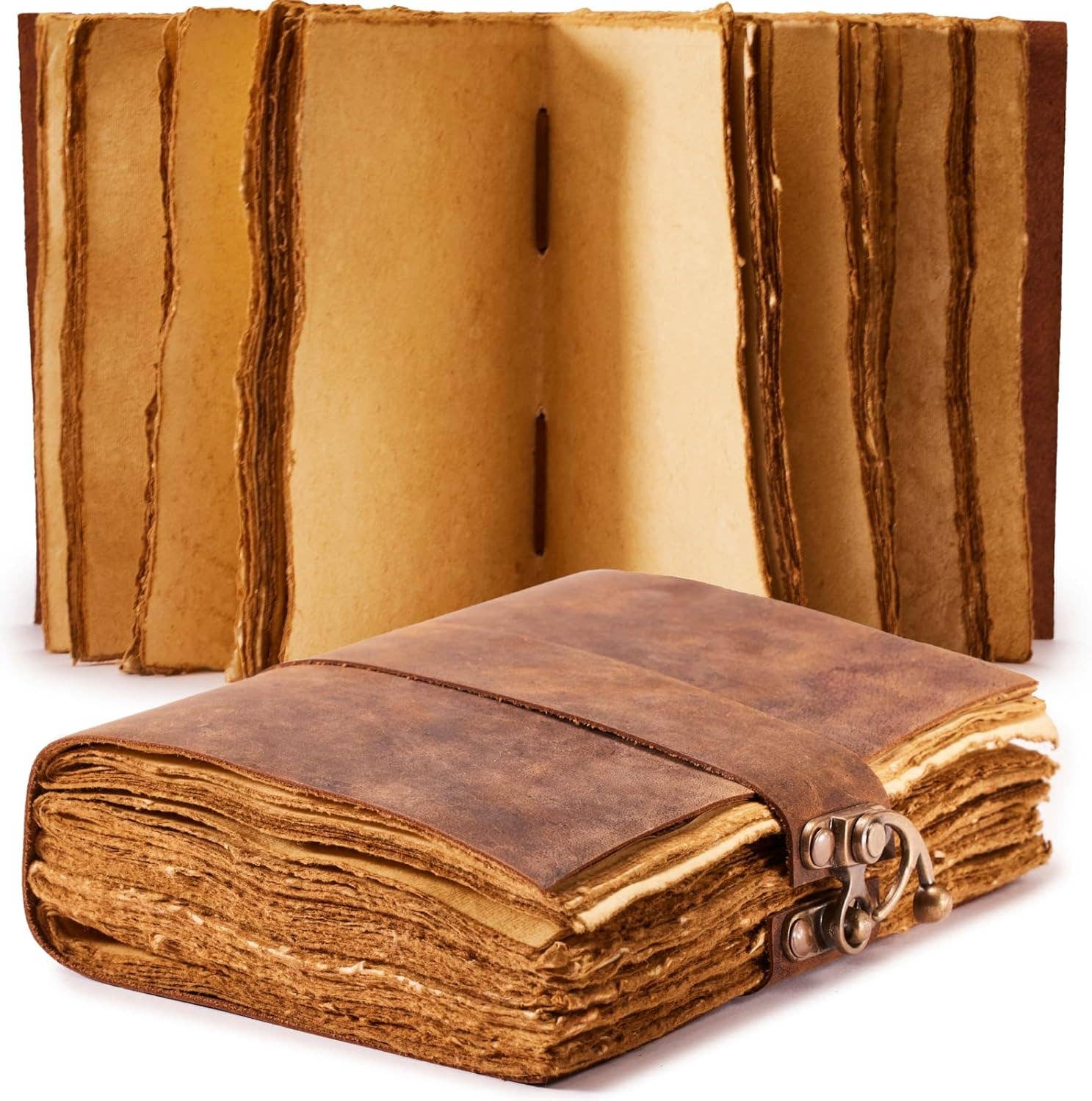 Exclusive Art Inc - Wholesale Journal/Diary - Handmade Real Leather Journal with Belt Closure – Vintage 1