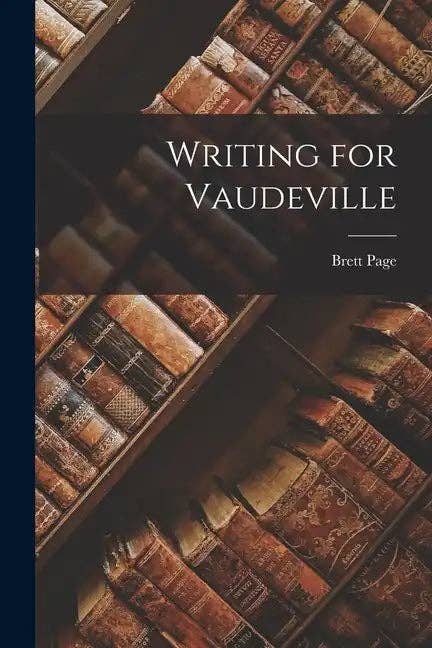 Books by splitShops - Wholesale Book - Adult - Writing for Vaudeville - Paperback0