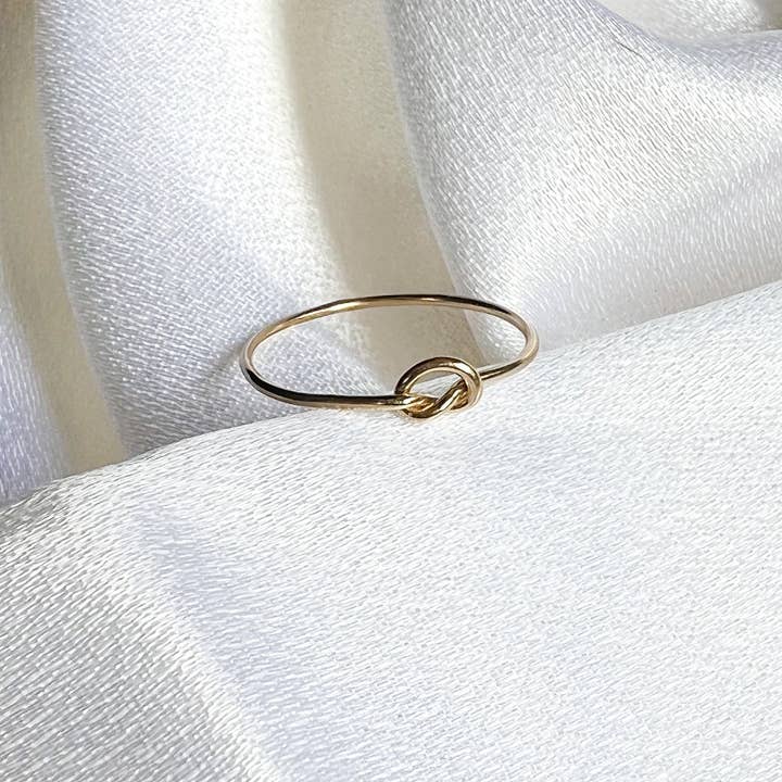 Jenny Be Free - Wholesale Band/Stacked Ring - Ring: Love me knot2