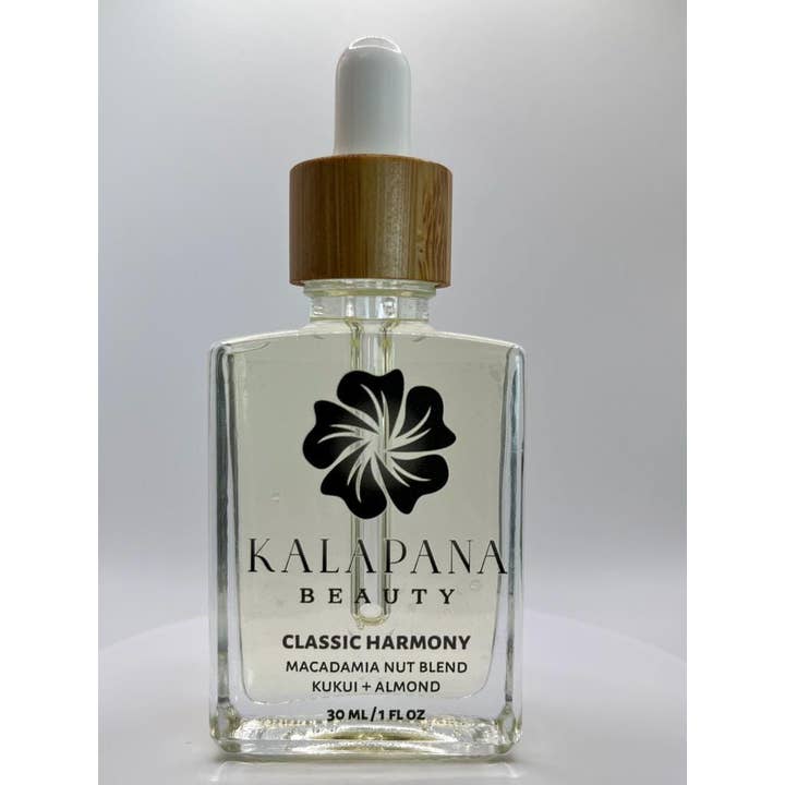 Kalapana Beauty - Wholesale Facial Serum/Concentrate - Natural Oil Serum With Macadamia, Kukui & Almond Oils2
