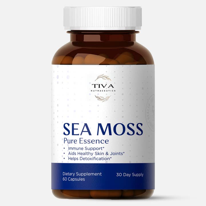 Sea Moss 60 Capsules — Soutien Santé Naturel pour la vente par TIVAGENICS®