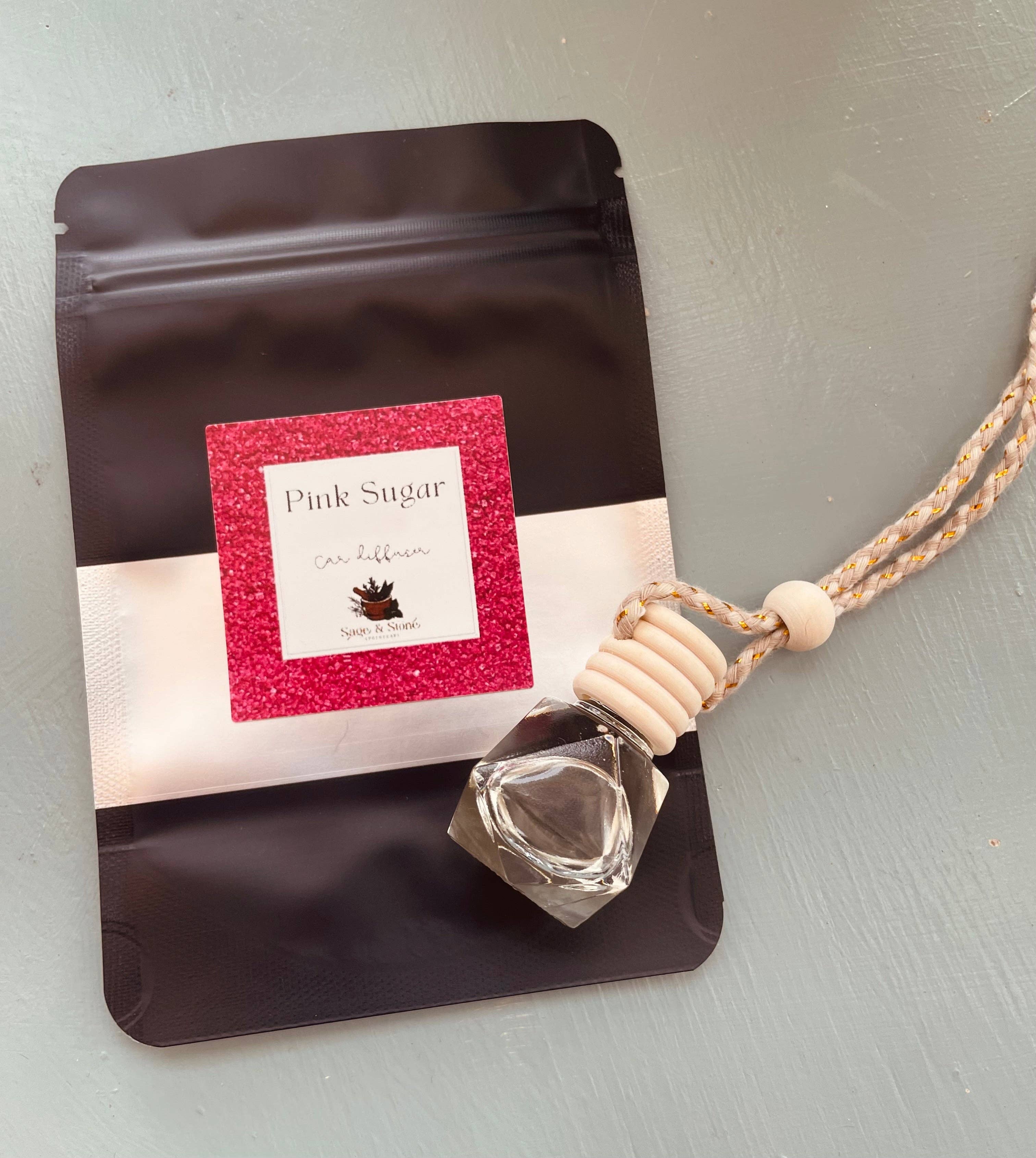 Sage & Stone Apothecary - Wholesale Car Freshener - Unisex - Pink Sugar Car Diffuser2