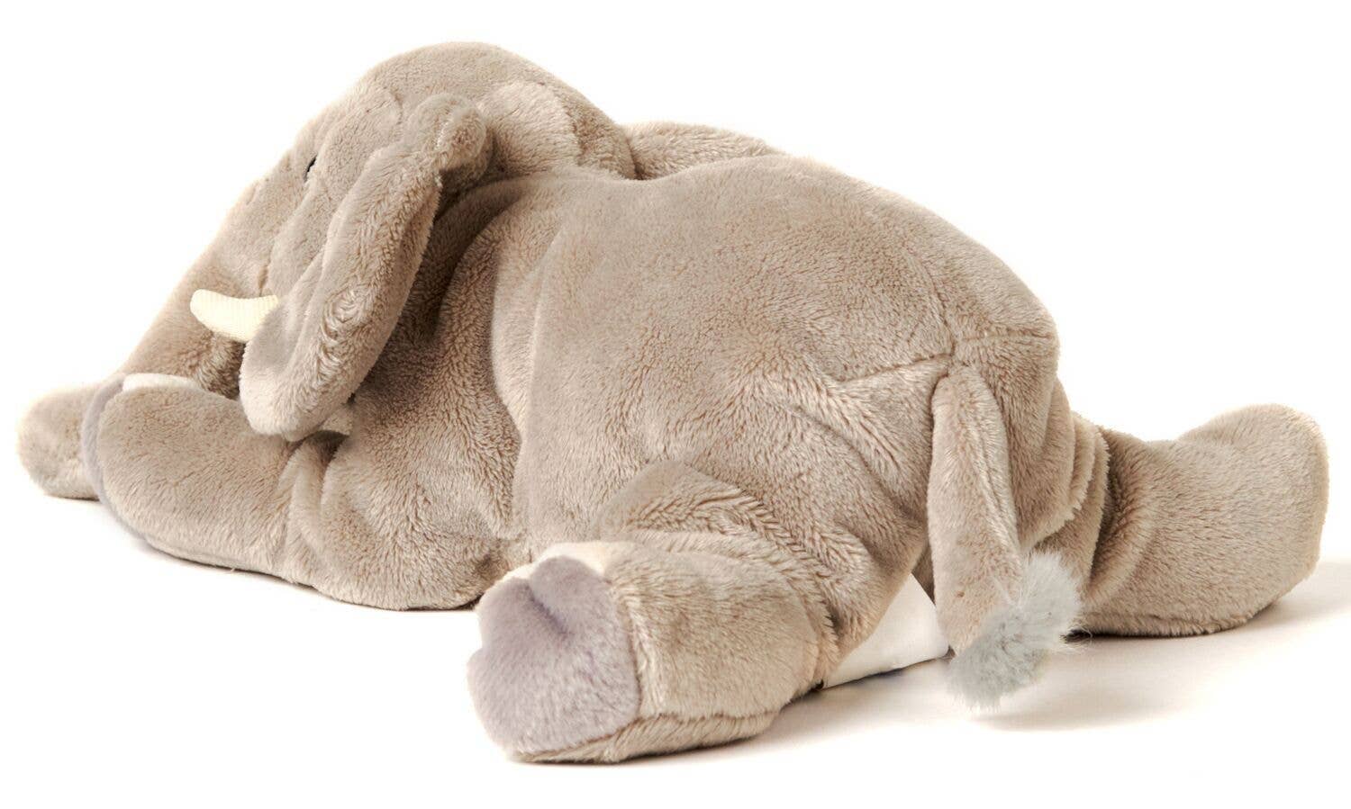 Uni Toys - Wholesale Stuffed/Plush Toy - Kids & Baby - Elephant lying down - 27 cm (length) - cuddly/plush toy3