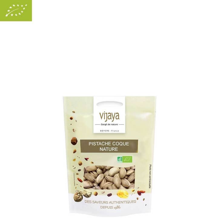 Pistage Coque Nature - Spanien - 125 g - Ekologisk* för wholesale av VIJAYA - SAS J.L. BOYERE