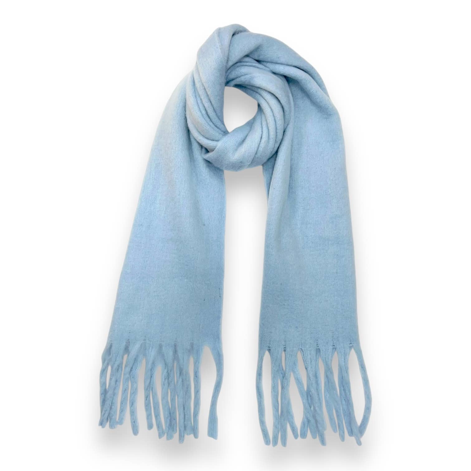 London Scarves - Wholesale Scarf - Women's - Plain chuncky fluffy scarf4