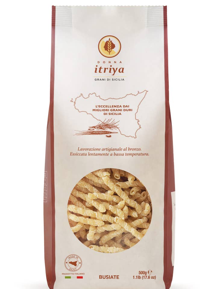 Busiate for wholesale by Pastificio Donna itriya - Grani di Sicilia