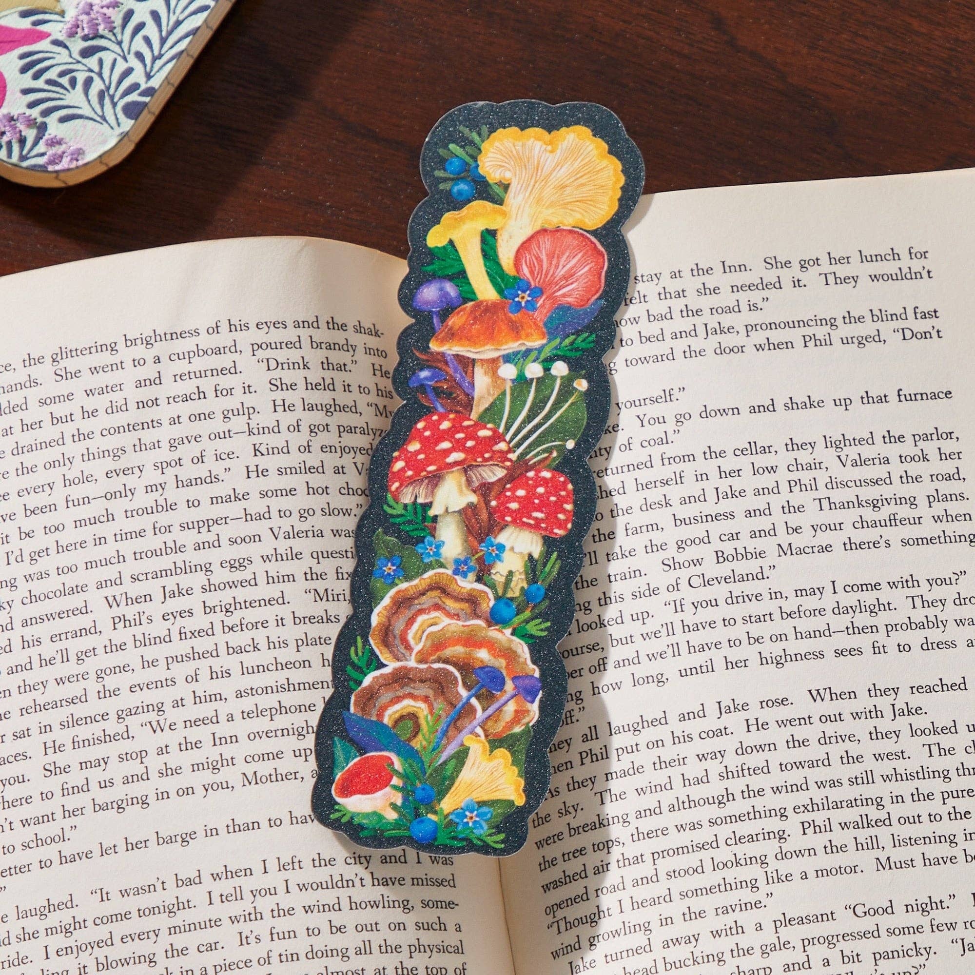 Chronicle Books - Wholesale Bookmark - World of Mushrooms Paper Bookmark2
