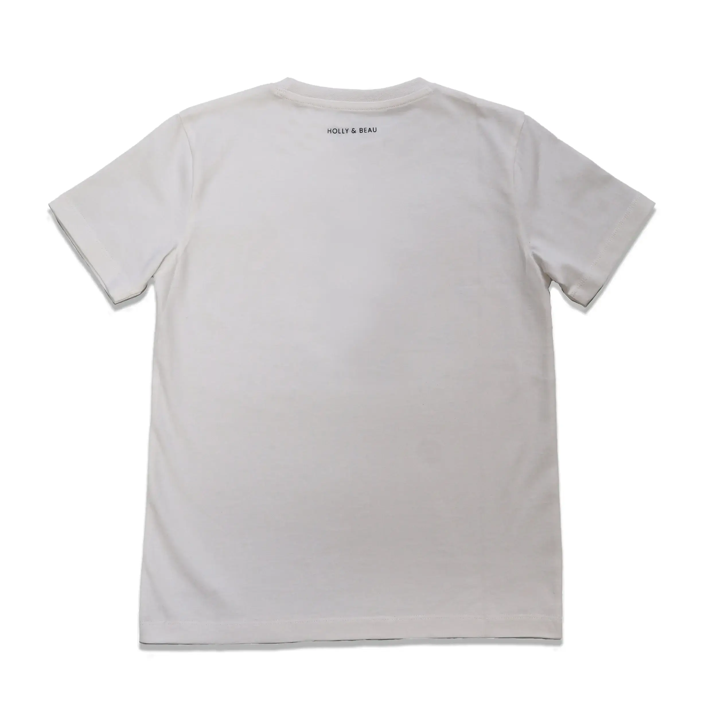 Holly and Beau – wholesale Screen-printed t-shirt – Kids – Organic Cotton White Turtle Kids T-shirt4