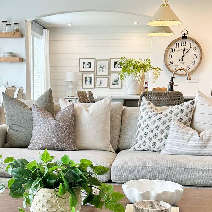 Textileish - Venta al por mayor Funda de cojín - Funda de almohada lumbar Dusty Rose, cojín malva4